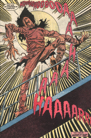 ... you found any artist's interpretation of the Scarecrow to be... scary