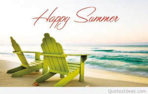 Happy summer cards, images with messages and quotes