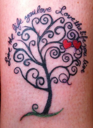 family tree quote tattoos