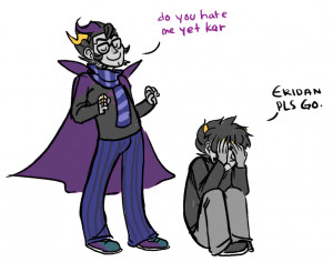 eridan, ampora, karkat, vantas, dance, pelvic, thrust