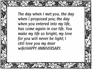 Anniversary Love Quotes For Her Anniversary words for wife