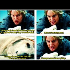 Marley & Me. Try to watch this scene with out crying. More