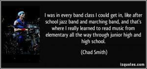 High School Band Quotes And Sayings