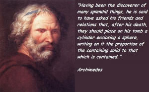 Archimedes famous quotes 1