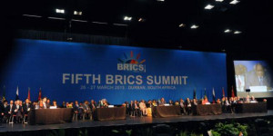 BRICS leaders gather at the BRICS 2013 Summit in Durban, South Africa ...