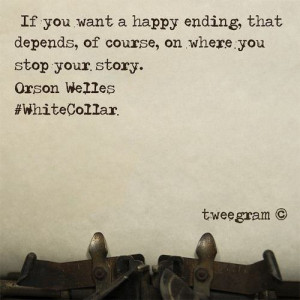 If you want a happy ending story ... that depends, of course, on ...