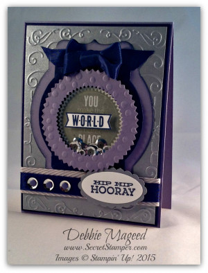 Shaker card, Starburst Sayings, Hip Notes