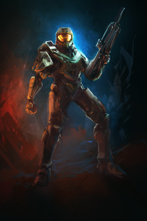 Halo 4 Poster by Garrett Post