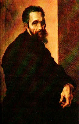 Michelangelo Buonarroti : Self portrait - 19K