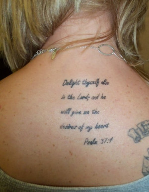 Tattoo Ideas: Bible Verses