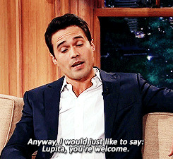 Brett Dalton talking about going to Yale with Lupita Nyong’o on ...