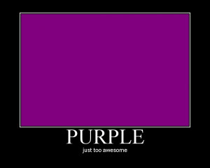 Spectrum Wavelengths: Purple – Just Too Awesome!