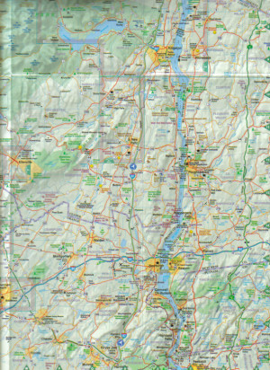 Map Catskills New York