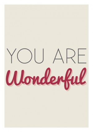 You_are_wonderful