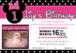 Minnie Mouse Sayings Birthday A minnie mouse 1st birthday