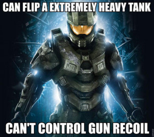 video game logic halo recoil