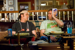 John C. Reilly as Dale Doback (left) and Will Ferrell as Brennan Huff ...