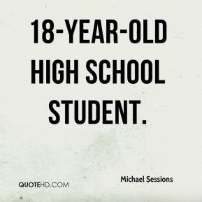 18-year-old high school student.