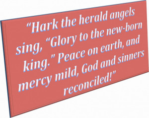 Art Quotes Hark The Herald Angels Sing Sinners Reconciled In Pink