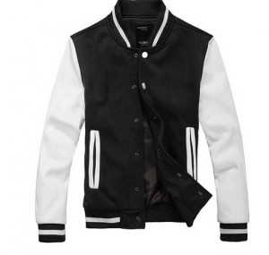 High Quality Mens Casual Classic Simple Design Letterman Jackets For