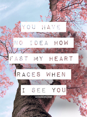 heart racing quotes for Android