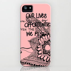 Opportunities Quote iPhone & iPod Case