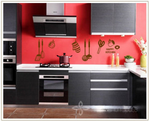 Hot Selling DIY Removable Kitchen Cabinet Stickers Vinyl PVC Wall ...