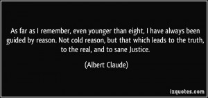 More Albert Claude Quotes