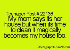 Quotes, Funny Teen, So True, Teenagers Post, Living With Teenagers ...