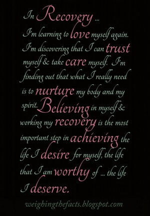 ... Eating Disorder Recovery, News Recovery, Positive Recovery Quotes
