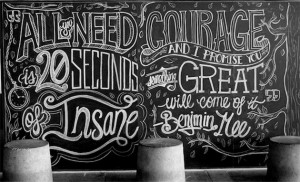 chalk font quotes by Scott Biersack