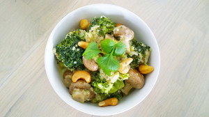 Broccoli curry met kastanje champignons | Dayenne’s Food Blog