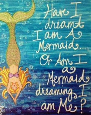 ... am a mermaid, or am I a mermaid dreaming I am me? #lalaloopsy #mermaid