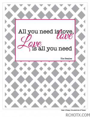 Valentines Day {Printables} for your significant other, quotes from ...