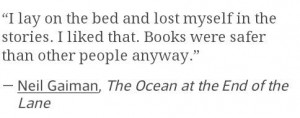 Book are the only escape from reality