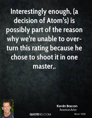Interestingly enough, (a decision of Atom's) is possibly part of the ...