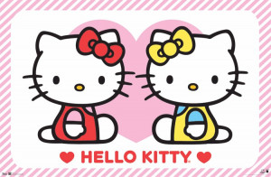 Hello Kitty Friend Quotes Hello kitty poster friends