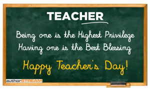 HAPPY TEACHER'S DAY