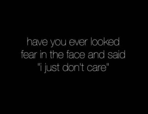 Pink's 'Glitter in the Air' - Dear fear, I don't care about you ...