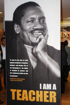 Sobukwe was appointed as a teacher at a high school in Standerton, now ...