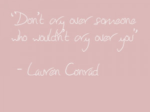 Lauren Conrad. Quote.