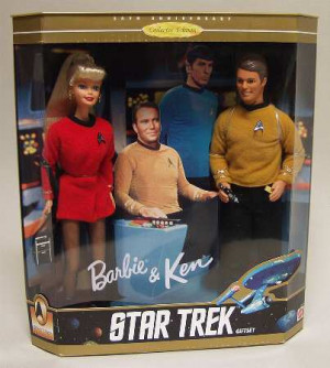 Star Trek-Barbie & Ken
