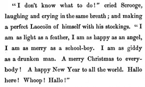 Christmas Carol Quotes About