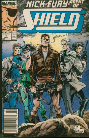 Nick Fury Agent Of Shield Comic Number 1 Vol 2 September Marvel Comics