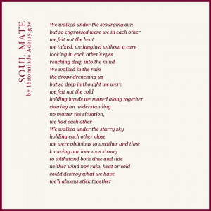 Soul Mate Poems