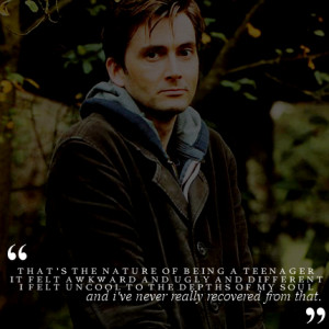 Doctor Who Funny Quotes David Tennant Quotesdavid tennantteenager