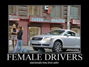 female driver