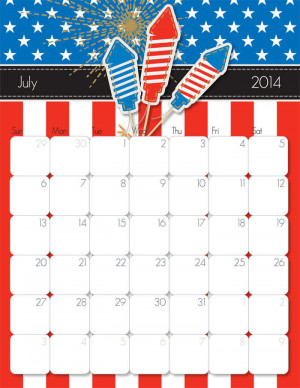 2014 Printable Calendars