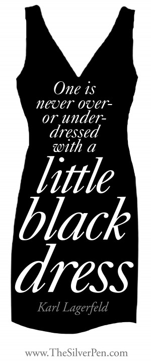 coco chanel little black dress