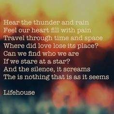 lifehouse pics and lyics